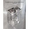 yaocoral Luxury Wall Mounted Toothbrush Holder for Tooth Brush,Set of