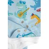 Chicco Baby Unisex Sleeveless Cotton Bodysuits Set, white/light blue, 12