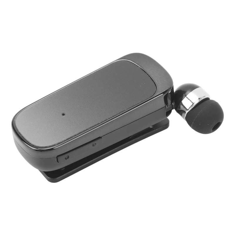 Retractable Wireless Headphones Bluetooth5.2 Earphones Clip On Earpiece Comfortable Headset