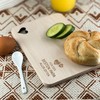 Spruchreif Premium Quality 100% Emotional Wooden Breakfast Board with Engraving