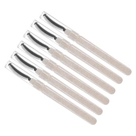 TOVINANNA 6pcs Eyelash Brush Makeup Tool Kit for Extensions Brow Styling Portable Lash Set