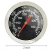 Onlyfire Professional BBQ Thermometer, 2" Gas Grill Char-Grillers Thermometer, 2-Pack