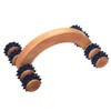 Croll & Denecke Massagehandroller aus Holz, 8 Rollen