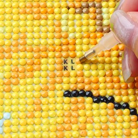 MXJSUA 5D Diamond Painting Pictures 5D Diamond Painting Pictures Adult DIY Diamond Painting by Number Kit Round Drill Beads Crystal Rhinestone Picture Wall Sticker Decor Virgin Mary and Jesus 30 x 40