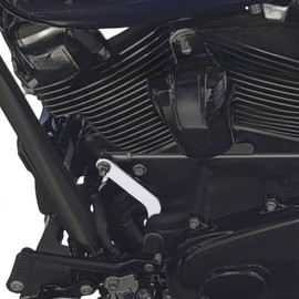 TDZ MOTO 2PC Matte Steel Inner Shifter Lever Shaft Kit for Harley Touring Electra Glide/Road Glide/Road King/Street Glide/Tri Glide 1984-2016, Replace for 33709-82A & 33718-82B