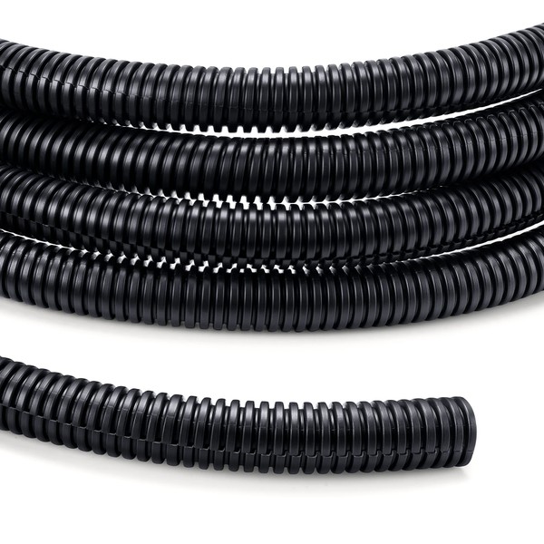 Wire Loom 3/8 inch 10ft, YCLYC Split Loom, Outdoor Cord