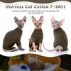 ROZKITCH Hairless Cat Clothes, Breathable Soft Cat Jumpers for Cats