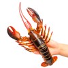 Hiawbon 13 Inch Realistic Lobster Figure - Plastic Lobster Figurine