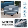 H.VERSAILTEX Square Ottoman Covers Ottoman Slipcover Square Footstool Protector Covers