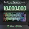 TECKNET Gaming Keyboard, 75% Wired Keyboard, RGB Backlit, 82-Keys with