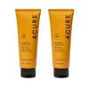 Acure Brightening Facial Scrub - Exfoliating Face Wash, Gentle Daily