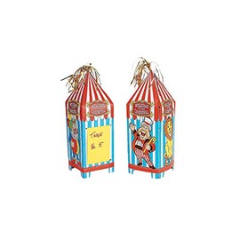 Fun Express - Big Top Tabletop Centerpiece (6pc) - Party Decor - General Decor - Centerpieces - 6 Pieces