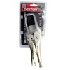 DEKTON DT20335 Welding Locking PLIER Silver 10",250MM,Adjustable Screw,HARDERED Steel,PRECISON Teeth,Heavy