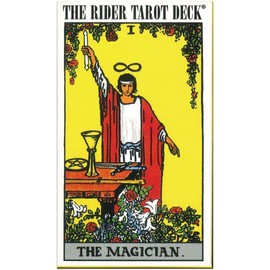 morningplace Tarot Cards, Divination Telling, Weight Edition, 78 Cards (RIDER Version)