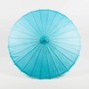 Asian Import Store, Inc. 32" Water Blue Paper Parasol