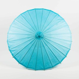 Asian Import Store, Inc. 32" Water Blue Paper Parasol