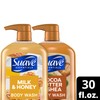 Suave Body Wash Variety Bundle – Milk & Honey 2-Pack