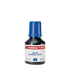 Edding T25003 Refill USCHE T 25, for permanent markers 30 ml, Blue