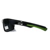 PASTL Nitrogen Mens Polarized Lens Sunglasses Wrap Around Rectangle UV400