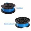 CwhaleCblu 0.065" Single Line Auto-Feed Replacement Trimmer Spool 29092 for