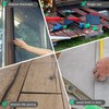 Konohan 300 Pcs Plastic Flat Shims Structural Tile Plastic Shims