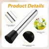 2pcs Cocktail Muddler, Stainless Steel Bar Muddler for Cocktails Drink