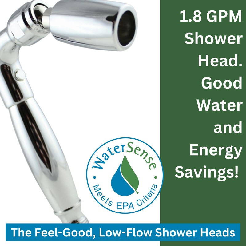 High Sierra Showerheads® - Solid Metal Handheld Shower Head with