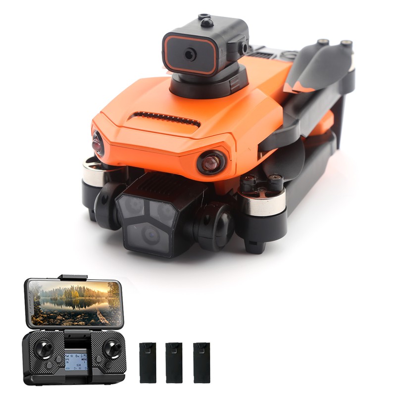 GPS Remote Control Drone with Camera 4K Dual Camera Obstacle