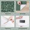 Wallercity Glossy Green Granite Contact Paper for Countertops Self Adhesive