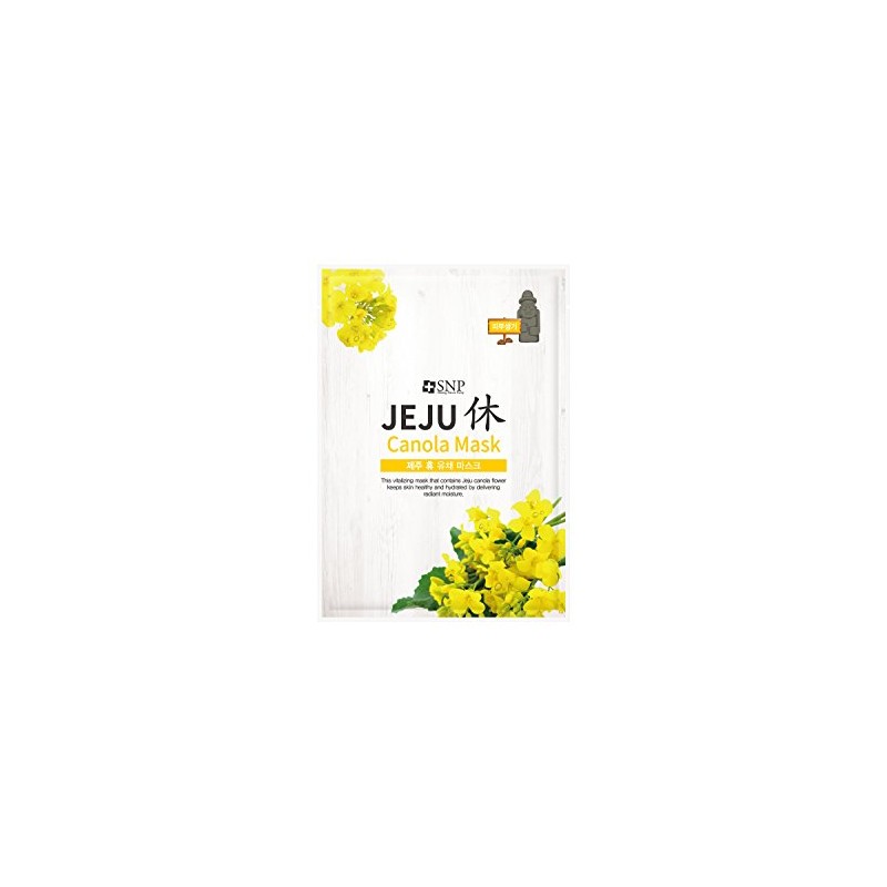 SNP Shining Nature Purity Green Tea Mask Jeju Pack of