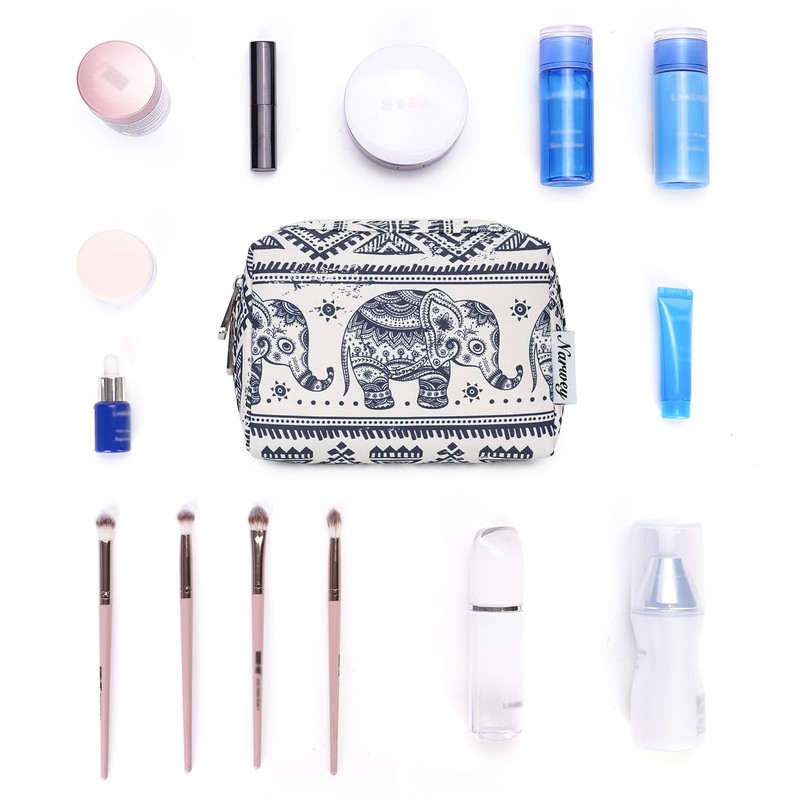 Small Makeup Bag for Purse Travel Makeup Pouch Mini Cosmetic