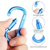 Carabiner Hook - Carabiner - Carabiner Keyring - Pack of