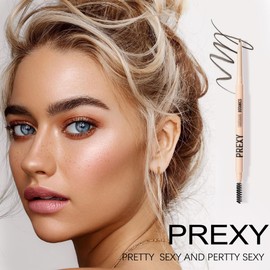 Eyebrow Pencil Makeup，With Organic Coconut Oil and The Most of Ingredients Are Natural ，Medium Brown,Waterproof Eyebrow Pencil，Dual-Sided Eyebrow Brush For It Face Makeup Cosmetics (104 Medium Brown)