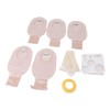 5PCS Colostomy Bags PE Leakproof Ostomy Pouch Ostomy Supplies for