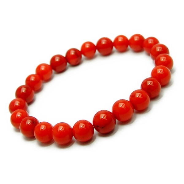 26174 6 mm AAA Red Coral Coral Inner Diameter 16 cm Bracelet from Africa Natural Stone Power Stone