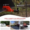 Clamp on Trailer Hitch 2" Receiver for Tractor Bucket, Non-Slip