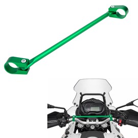 Tunejoy Motorcycle Handlebar Strut 22 mm Motorcycle Balance Bar Adjustable Aluminium Alloy for Offroad Moto Dirt Pit Bike ATV 330 mm Green