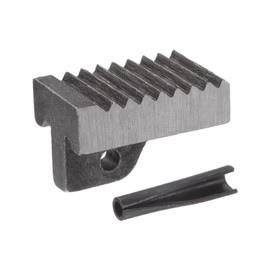 sourcing map Pipe Wrench Heel Jaw with Pin Assembly 18" Wrench Replacement High Carbon Steel