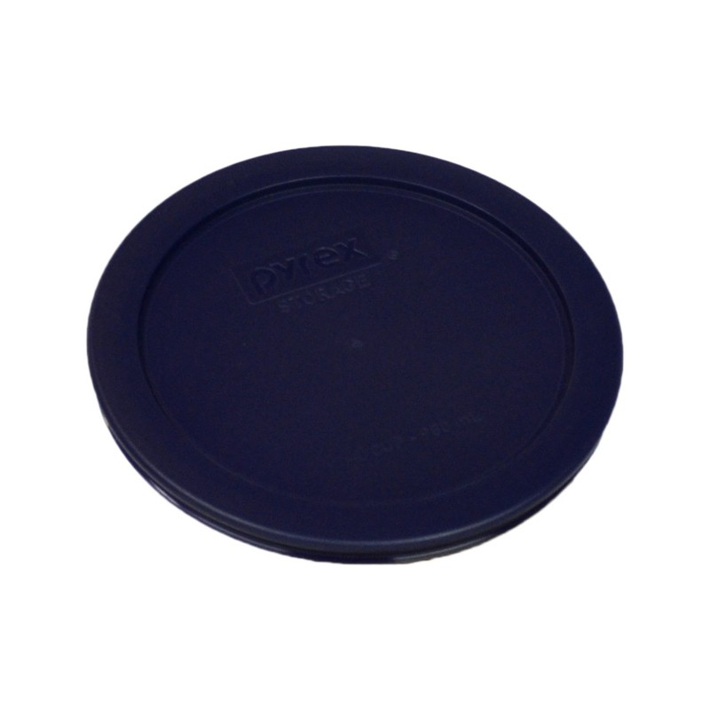 Pyrex Blue 2 Cup Round Storage Cover #7200-PC for Glass