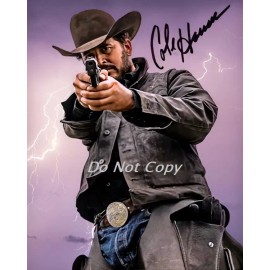 Cole - RIP - Yellowstone 3K  Autographed Celebrity Reprint