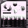SOFENIDA Lash Clusters Kit 80D Lash Clusters Kit 10-18mm Volume