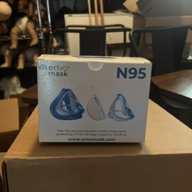 Envo-Mask New Envo Mask Respirator Envomask Case Gel And 5 New Filter Pads, P/N 70950