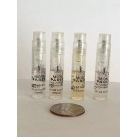 YVES SAINT LAURENT MON PARIS Floral Lumiere Intensemen 1.2ml SAMPLES TRY ALL 4