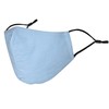 Basic Sense 100% Cotton Washable Reusable Skin Friendly Plain Face
