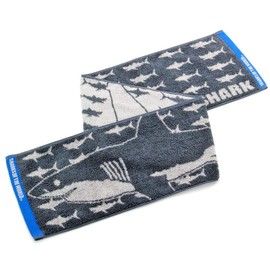 karora-ta Bath Towel Muffler Towel Great White Shark (Carcharodon carcharias) Gray 981863
