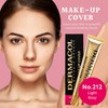 Dermacol - Full Coverage Foundation, Liquid Makeup Matte Foundation with
