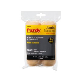 Purdy 2-Pack Mini Roller Replacements - 4-1/2" Cover 3/8 inch