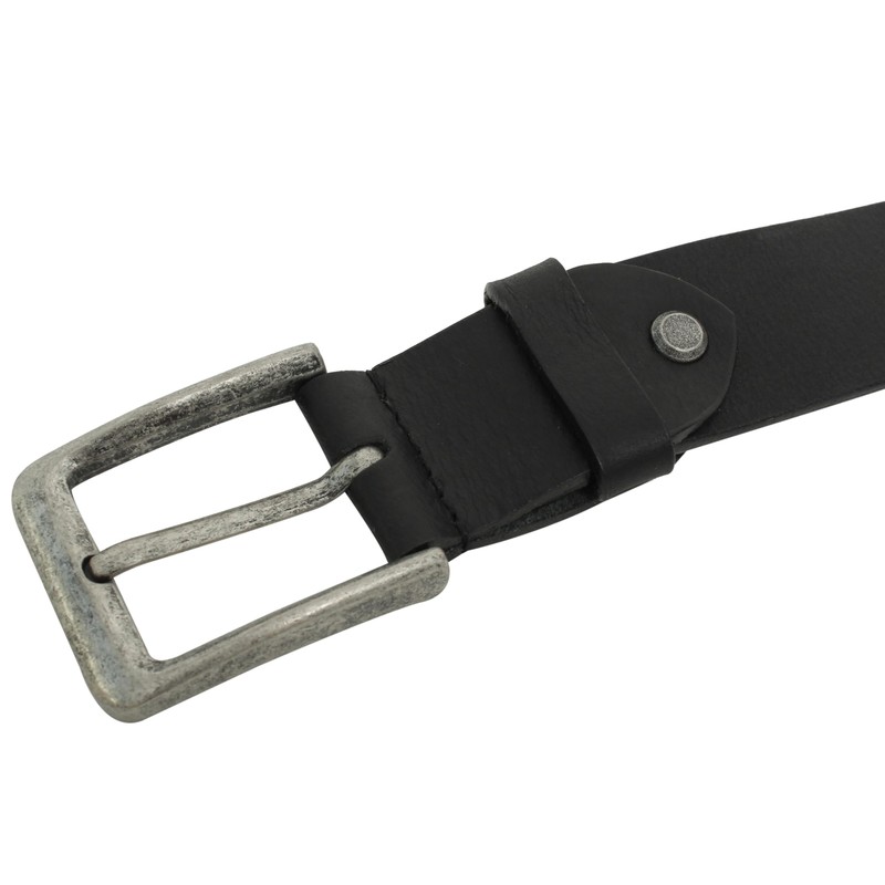 Gusti Leder Leather Belt - Trowel Simple Belt with Silver