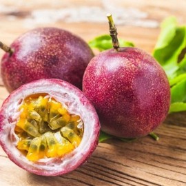 ks 10 PCS PASSION FRUIT SEEDS | HẠT CHANH DÂY |  PURPLE EDULIS PASSIONFRUIT VINE - 10 PCS