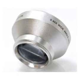 New 0.45x High Grade Wide Angle Conversion Lens (37mm) For Panasonic Lumix DMC-LX7 (Includes Lens Ring Adapter)